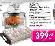 Sunbeam Stainless Steel Buffet Server/Hot Tray (SPB-300)