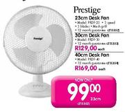 Prestige 40cm Desk Fan (PRDF-40)