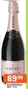 Krone Brut Rose MCC-750ml