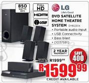 LG DVD Satellite Home Theatre System (DH6220S)