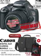 Canon Slr Camera Bundle(1100D)