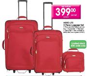Hero Lite 3 Piece Luggage Set