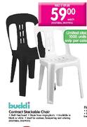 Buddi Contract Stockable Chair-each