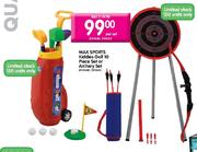 Max Sports Kiddies Golf 10 Piece Set or Archery Set-per set