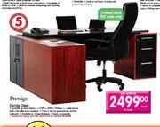 Prestige Combo Desk-2100 x 2000 x 750mm