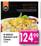 M Brand Macaroni & Cheese-2.5kg
