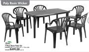 Sal 7 Piece Resin Patio Set-Per Set