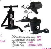 Small Double Action Pump