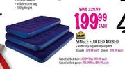 Camp Master Single Flocked Airbed-Each