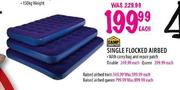 Camp Master Double Flocked Airbed-Each