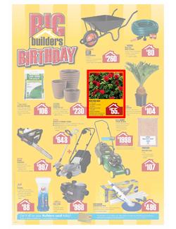 Builders Warehouse : Big Builders Birthday (23 Sep - 7 Oct) - KZN Only, page 4
