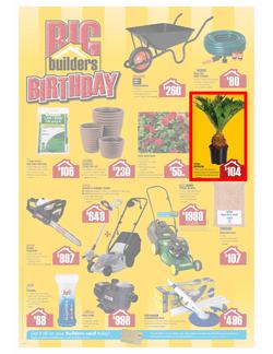 Builders Warehouse : Big Builders Birthday (23 Sep - 7 Oct) - KZN Only, page 4