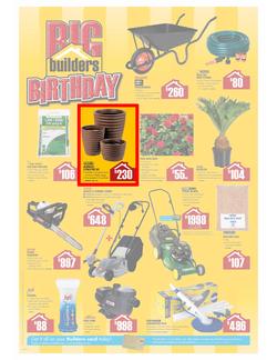 Builders Warehouse : Big Builders Birthday (23 Sep - 7 Oct) - KZN Only, page 4