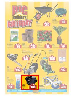 Builders Warehouse : Big Builders Birthday (23 Sep - 7 Oct) - KZN Only, page 4