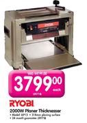 Ryobi 2000W Planer Thicknesser-AP13