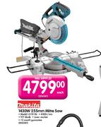 Makita 1430W 255mm Mitre Saw-LS1018L