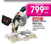 Ryobi 1200W 210mm Mitre Saw-CMS210