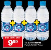 Nestle Pure Life Still Water-4 x 500ml