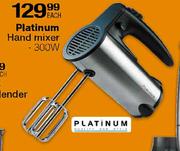 Platinum Hand Mixer-300W Each