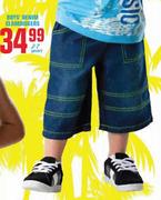 Boys Denim Clamdiggers(2-7 Years)