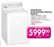 Speed Queen Toploader Washing Machine (LWS21AW)-8.2kg Each