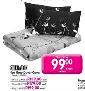 Sheraton Duvet cover Ilsa Grey Double