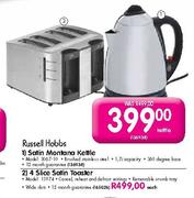 Russell Hobbs 4 Slice Satin Toaster-Each