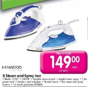 Kenwood Steam And Spray Iron (ST389)-Each