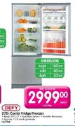 Defy Combi Fridge/Freezer (DFC373)-272Ltr Each