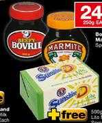 Bovril/Marmite Spread-250gm Each