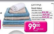 Glodina French Velour Hand Towel-Each