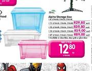 Alpha Storage Box-13Ltr