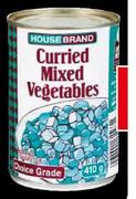 Housebrand Curried Mixed Vegetables-410g