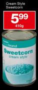 Housebrand Cream Style Sweetcorn-410g
