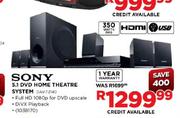 Sony 5.1 DVD Home Theatre System