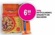 Fatti's Momi's Spaghetti or Macroni-500g Each