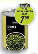 Foodco Fresh Garden Peas-410g