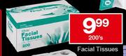 Housebrand Facial Tissues-200's Pack