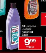 Housebrand All Purpose Cleaner-750ml Each