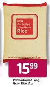 PnP Parboiled Long Grain Rice-2Kg