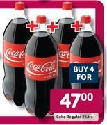 Coke Regular-4x2l