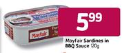 Mayfair Sardines In BBQ Sauce-120g