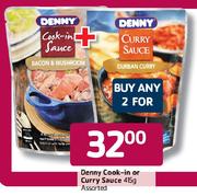 Denny Cook-In Or Curry Sauce Assorted-2x415g