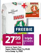 Iwisa Or Super Sun Super Maize Meal-5Kg Each