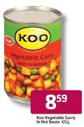 Koo Vegetable Curry In Tomato Sauce - 420gm