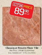 Classique Rosato Floor Tile-2.00 Sqm Per Box