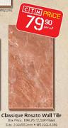 Classique Rosato Wall Tile-Per Sqm 