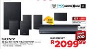 Sony 3D Blu-Ray Home Theatre System (BDV-E190)