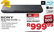 Sony 3d Blu-Ray player 490