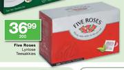 Five Roses Lynlose Teesakkies - 200's